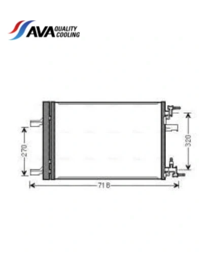 سربنتينه  خارجيه - شيفرولية كروز / اوبل استرا AVA -  J